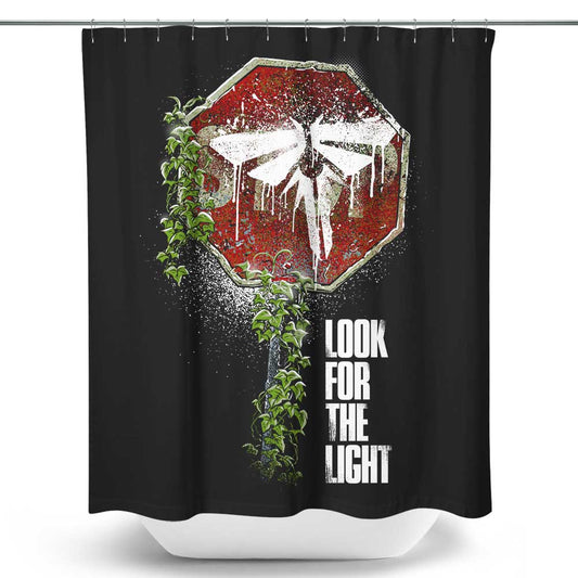Look for the Light - Shower Curtain