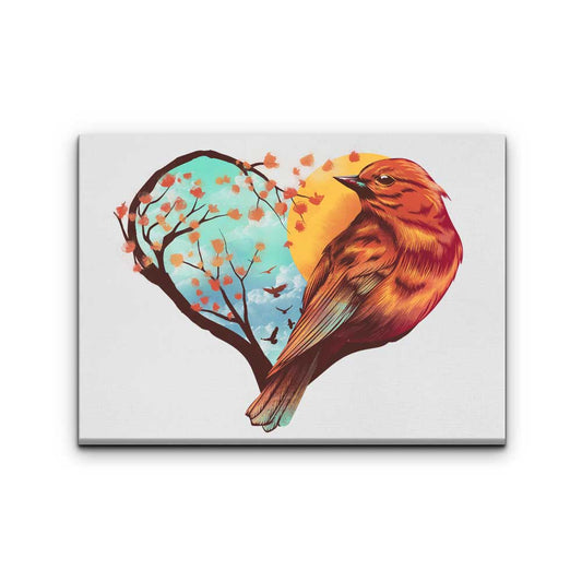 Love Bird - Canvas Print