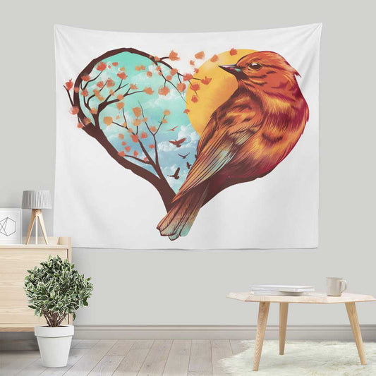 Love Bird - Wall Tapestry