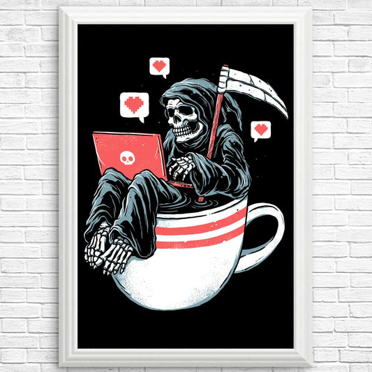 Love Death Coffee - Posters & Prints