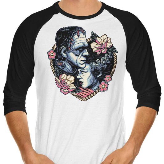 Love Monsters - 3/4 Sleeve Raglan T-Shirt