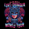 Love World Tour - Wall Tapestry