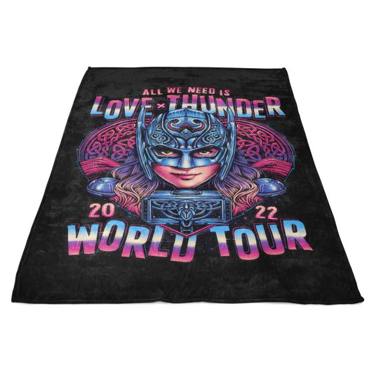 Love World Tour - Fleece Blanket