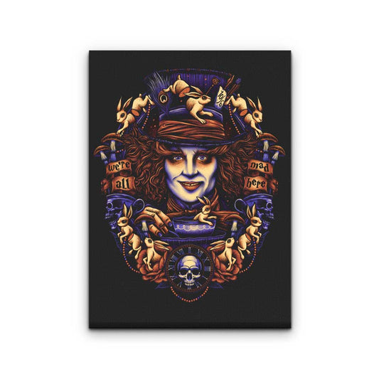 Mad for Hats - Canvas Print