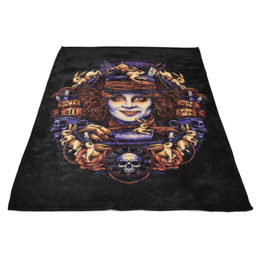 Mad for Hats - Fleece Blanket