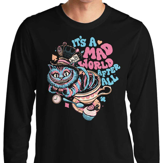Mad World Cat - Long Sleeve T-Shirt
