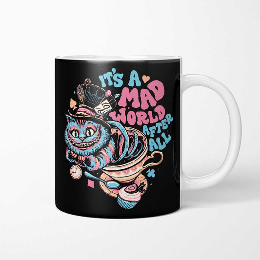 Mad World Cat - Mug