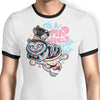 Mad World Cat - Ringer T-Shirt