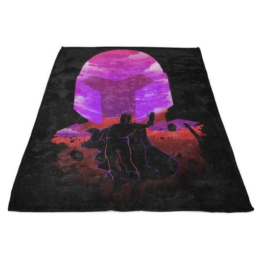 Magnetic Landscape - Fleece Blanket