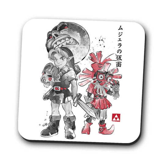 Majora's Sumi-e - Coasters