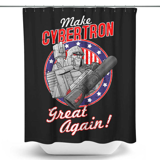 Make Cybertron Great Again - Shower Curtain