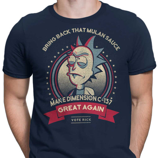 Make Dimension C-137 Great Again - Men's Apparel