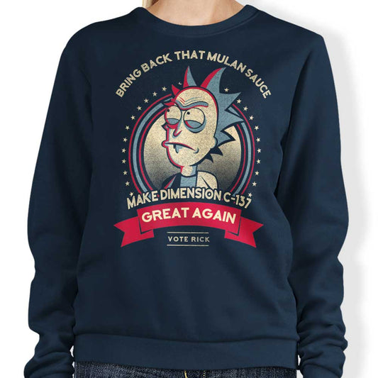 Make Dimension C-137 Great Again - Sweatshirt