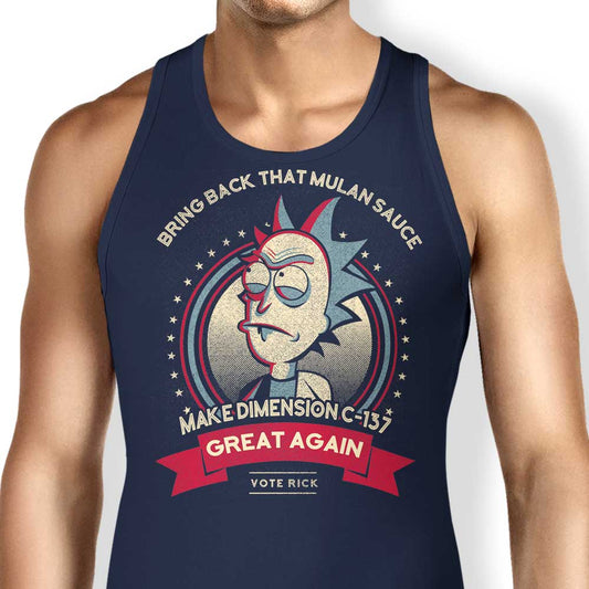Make Dimension C-137 Great Again - Tank Top