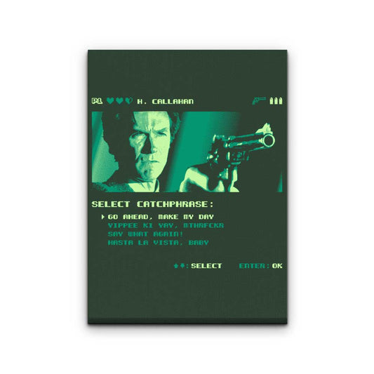 Make My Day - Canvas Print