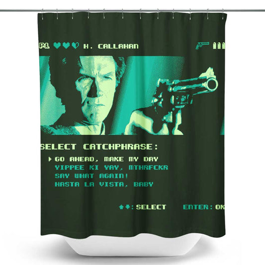 Make My Day - Shower Curtain