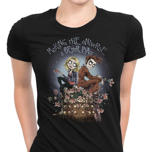 Making the Universe a Better Place - Women's Apparel