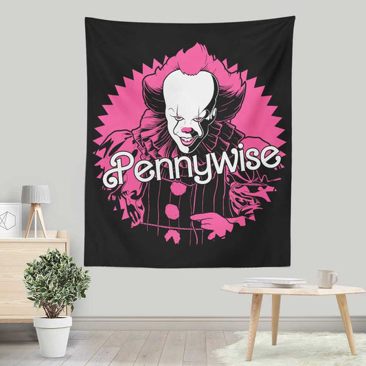 Malibu Clown - Wall Tapestry