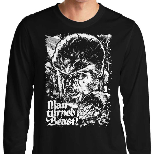 Man Turned Beast - Long Sleeve T-Shirt