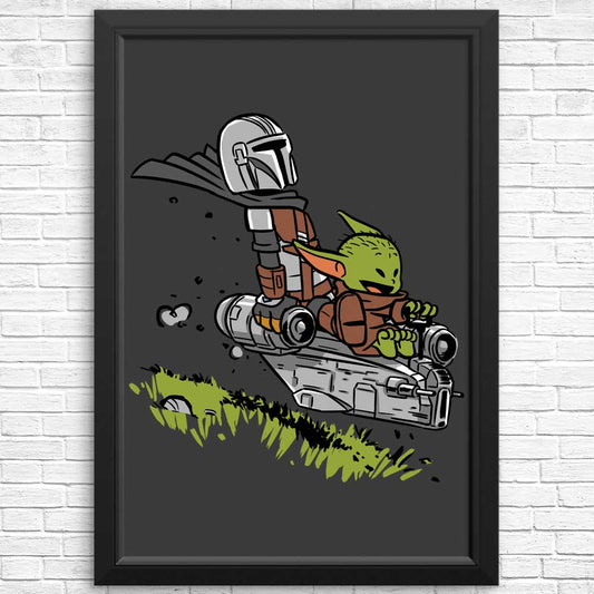 Mando and Child - Posters & Prints