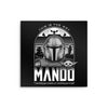 Mando and Friends - Metal Print