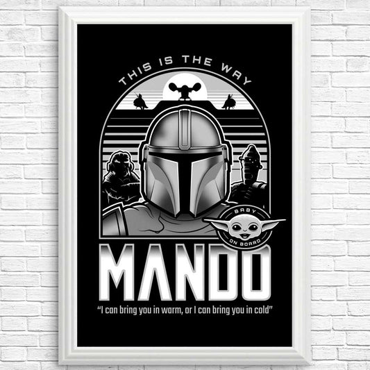 Mando and Friends - Posters & Prints