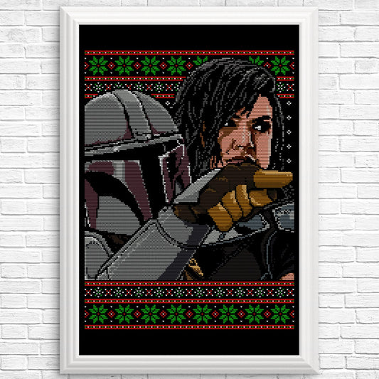 Mando Yelling Sweater - Posters & Prints