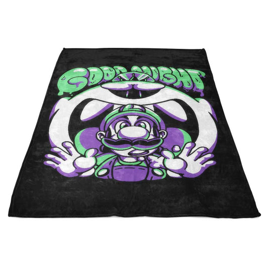 Mansion Night - Fleece Blanket