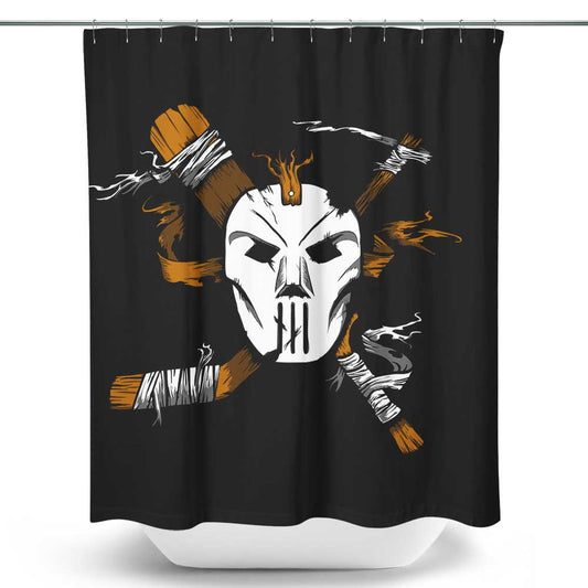 Masked Chaos - Shower Curtain