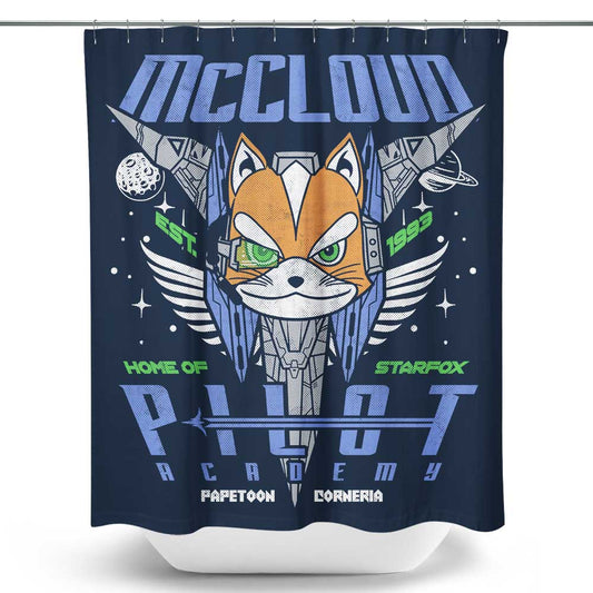 McCloud Pilot Academy - Shower Curtain