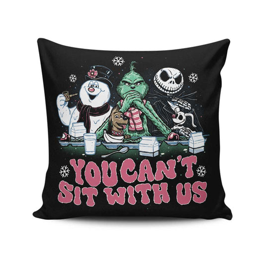 Mean Christmas - Throw Pillow