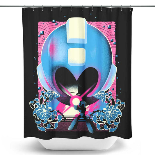 Mega Hero - Shower Curtain