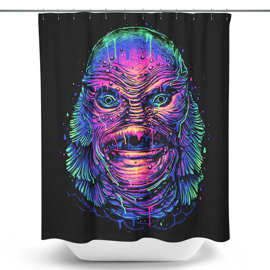 Melting Creature - Shower Curtain