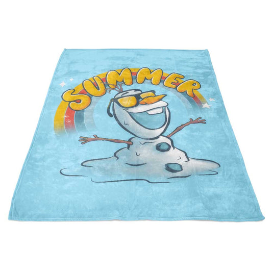 Melting Summer - Fleece Blanket