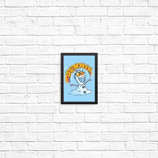 Melting Summer - Posters & Prints