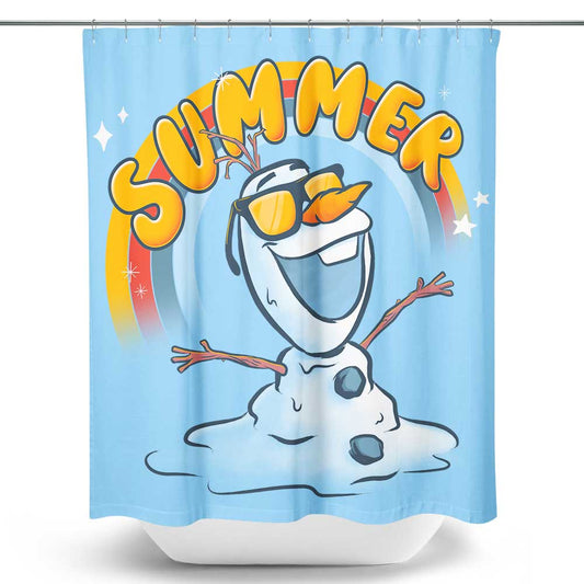 Melting Summer - Shower Curtain