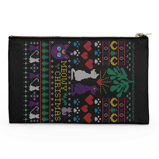 Meowy Christmas - Accessory Pouch
