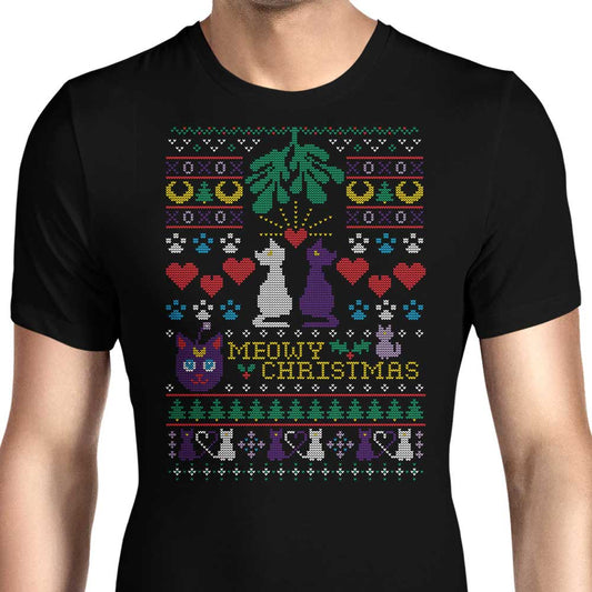 Meowy Christmas - Men's Apparel