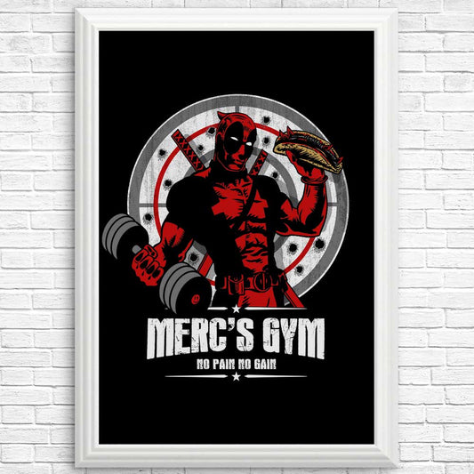 Merc's Gym - Posters & Prints