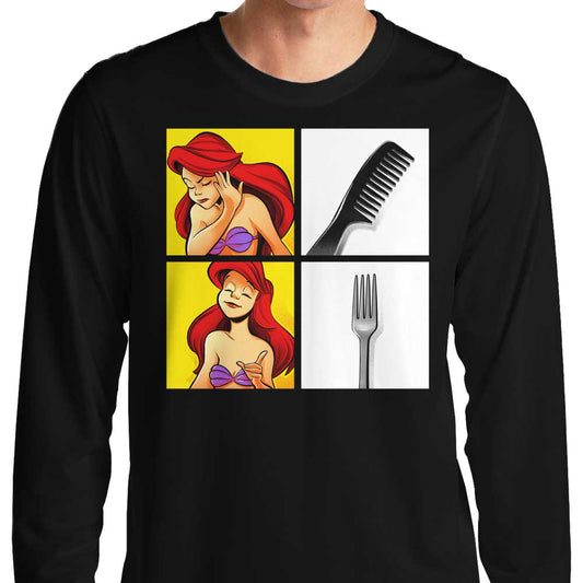 Mermaid Approves - Long Sleeve T-Shirt
