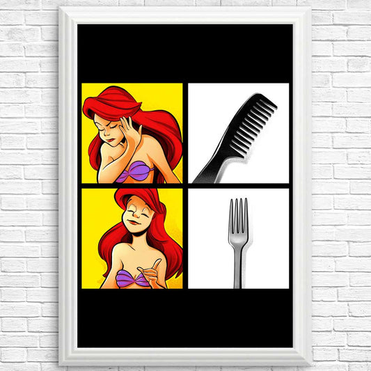 Mermaid Approves - Posters & Prints