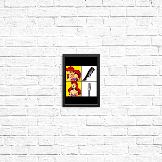 Mermaid Approves - Posters & Prints