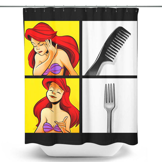 Mermaid Approves - Shower Curtain