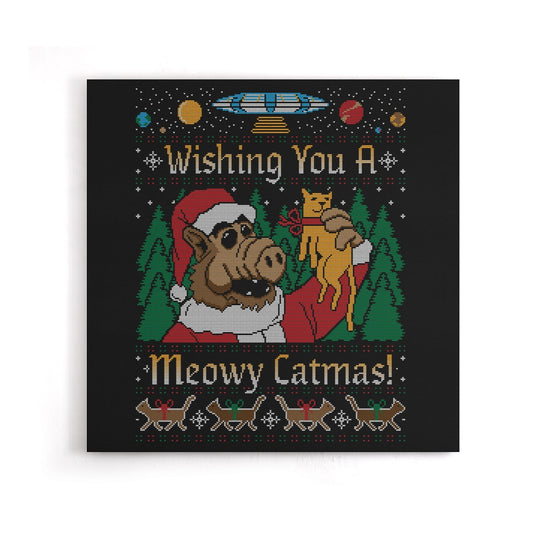 Merry Alfmas - Canvas Print