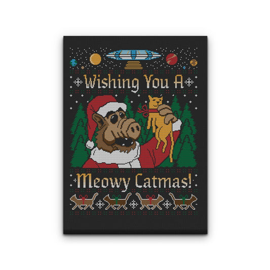 Merry Alfmas - Canvas Print