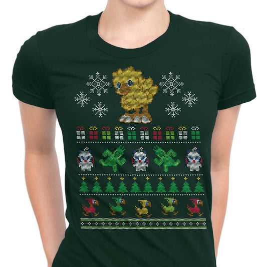 Merry Chocobo - Women's Apparel