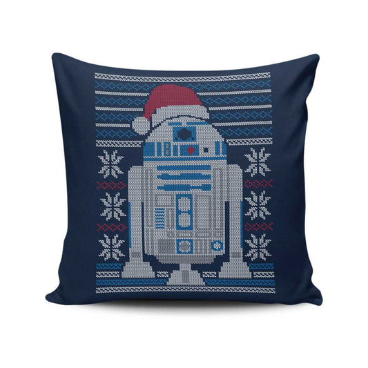 Merry Droidmas - Throw Pillow