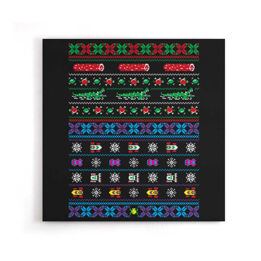 Merry Frogmas - Canvas Print