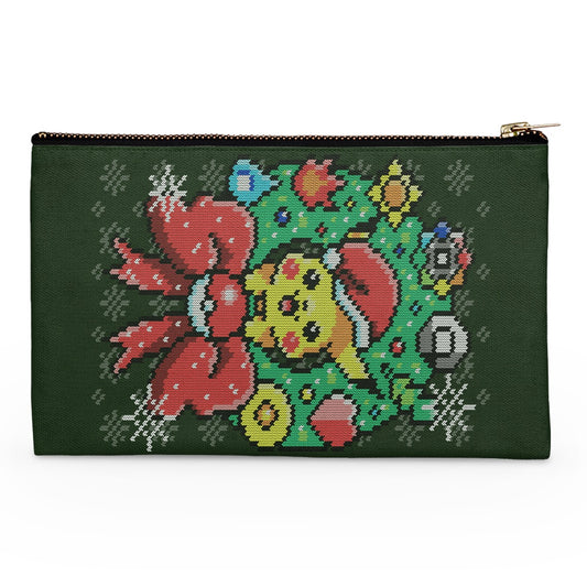 Merry Pika Christmas - Accessory Pouch