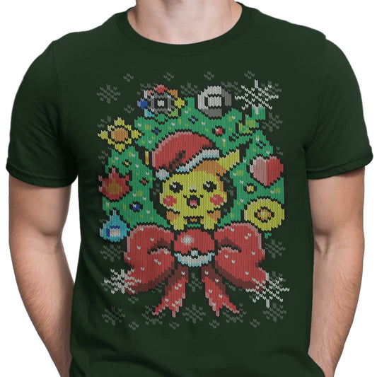 Merry Pika Christmas - Men's Apparel